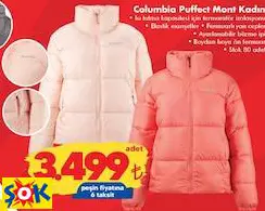 COLUMBİA PUFFECT MONT KADIN
